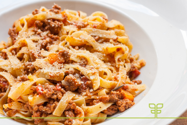 Tagliatelle al ragù nero delle madonie e basilisco